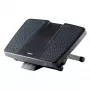 Fellowes Professional Series kāju balsts - regulējams augstums, masāžas virsma, melns