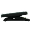 Fellowes Professional Series kāju balsts - regulējams augstums, masāžas virsma, melns