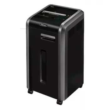 Fellowes Powershred 225i Strip-Cut Šredders, sloksnes griešana, 24 cm, 5,8 mm, 60 L, 4 riteņi, 4800 mm/min