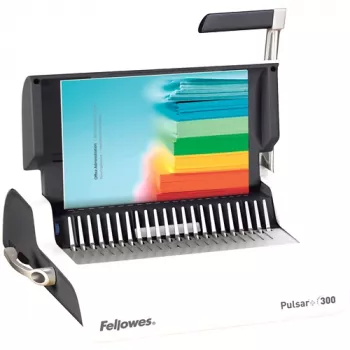 Fellowes Pulsar+ 300 manuālais dokumentu iesējējs, 300 lapas, pelēks/balts