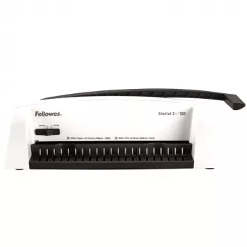 Fellowes Starlet 2+ ringa mape, pelēka, balta
