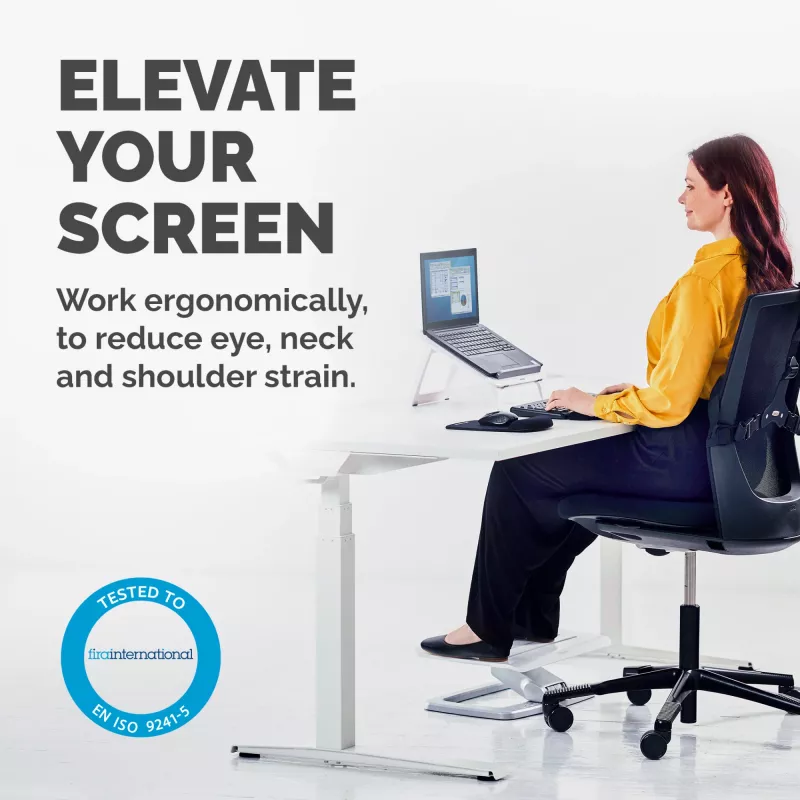 Piezīmjdatora statīvs Fellowes I-Spire Quick Lift Adjustable