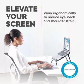 Piezīmjdatora statīvs Fellowes I-Spire Quick Lift Adjustable
