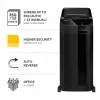 Fellowes AutoMax 350C automātiskā smalcinātājs, 350 lapas, šķērsgriezums 4x38 mm, P4 drošība, 68 L grozs
