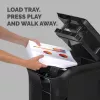 Fellowes AutoMax 350C automātiskā smalcinātājs, 350 lapas, šķērsgriezums 4x38 mm, P4 drošība, 68 L grozs