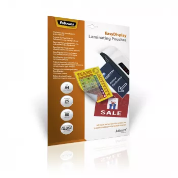 Fellowes 5601703 laminēšanas kabata 25 gab.