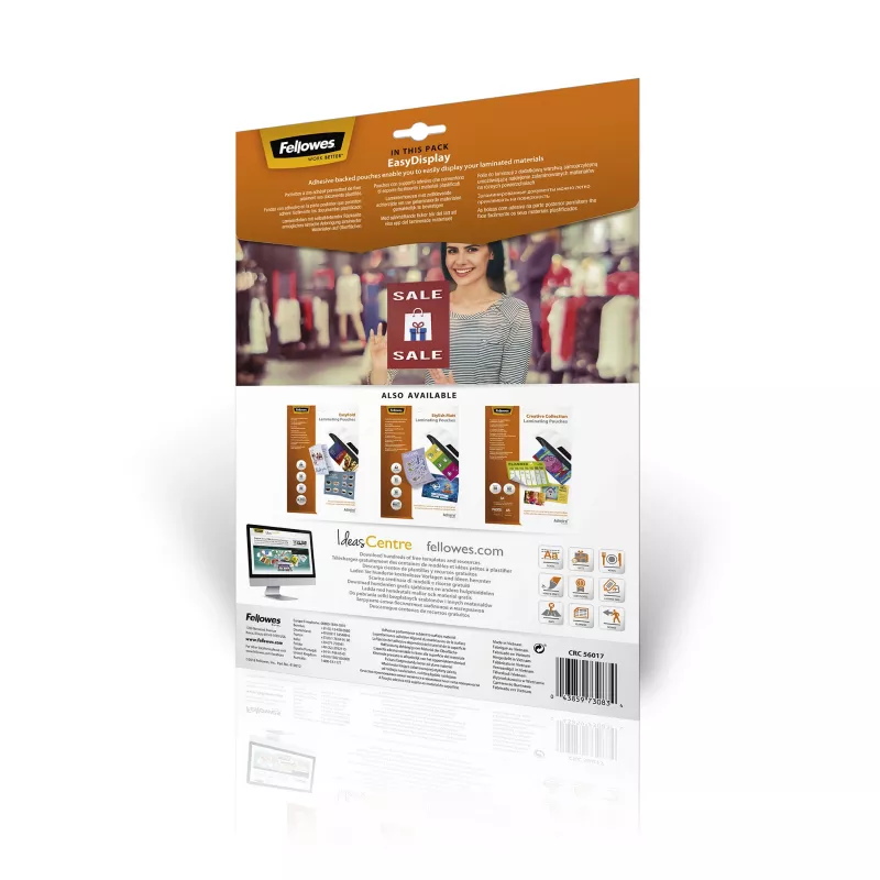 Fellowes 5601703 laminēšanas kabata 25 gab.