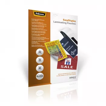 Fellowes 5601803 laminēšanas plēves, 25 gab., A3, spīdīgas