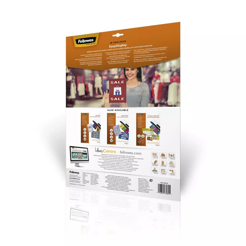 Fellowes 5601803 laminēšanas plēves, 25 gab., A3, spīdīgas