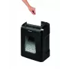 Fellowes Powershred 12C papīra smalcinātājs, šķērsgriezums, 22,5 cm, melns