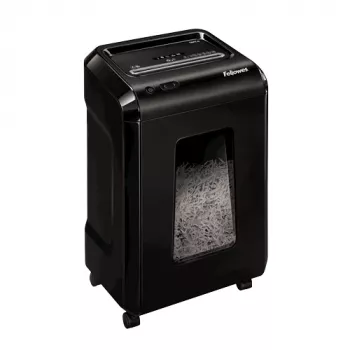 Fellowes Powershred 92Cs papīra smalcinātājs, strēmelīšu smalcināšana, melns