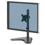 Fellowes Seasa Brīvi Stāvošs Monitora Stends - Līdz 8kg/32 inch - Ergonomiski Regulējams - Slīpums 45°, Pagrieziens 120°, Rotācija 360°, VESA 75x75/100x100 - Melns