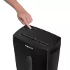 Fellowes Powershred P-42C papīra smalcinātājs, šķērsgriezums, melns
