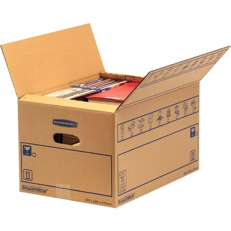 Fellowes 6203601 Uzglabāšanas kaste Taisnstūra Kartons Dabīgs