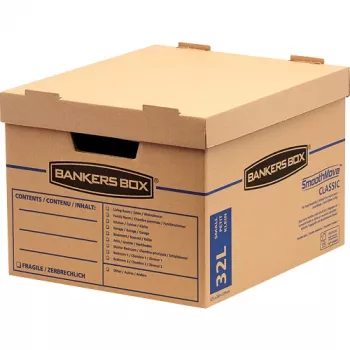 Fellowes 6203701 uzglabāšanas kaste, taisnstūra, kartona, dabīgā krāsā