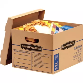 Fellowes 6203701 uzglabāšanas kaste, taisnstūra, kartona, dabīgā krāsā