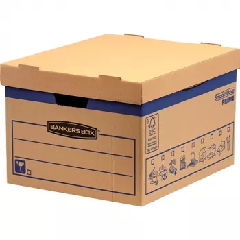 Fellowes 6204001 Uzglabāšanas kaste, taisnstūra, kartona, dabīgā krāsā