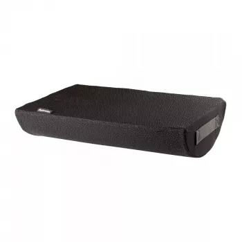 Fellowes Breyta kāju balsts zem galda, melns, poliesters, 45 cm x 30 cm