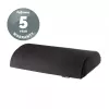 Fellowes Breyta kāju balsts zem galda, melns, poliesters, 45 cm x 30 cm
