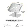 Fellowes Alumia darbvirsmas portatīvā datora statīvs, līdz 15 collām, 5 kg, sudraba