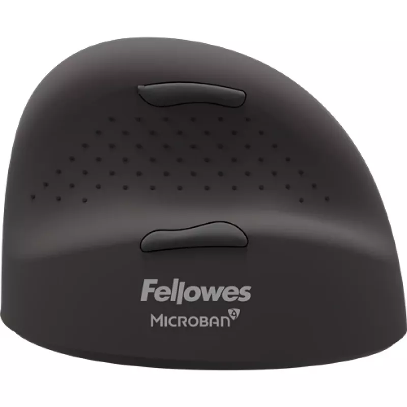 Fellowes Breyta Plus+ vertikālā bezvadu pele ar antibakteriālu aizsardzību, liela, labā roka