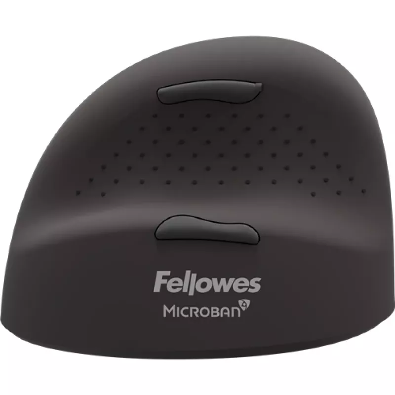 Fellowes Breyta Plus+ vertikālā bezvadu pele kreilim ar antibakteriālu aizsardzību, vidēja izmēra