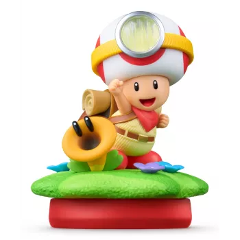 Nintendo Amiibo Captain Toad & Runājošais Zieds interaktīva spēļu figūra
