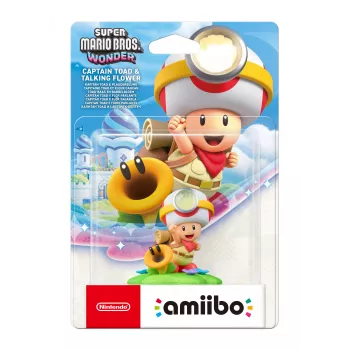 Nintendo Amiibo Captain Toad & Runājošais Zieds interaktīva spēļu figūra