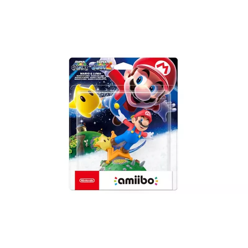 Nintendo amiibo Mario un Luma interaktīvā spēļu figūra