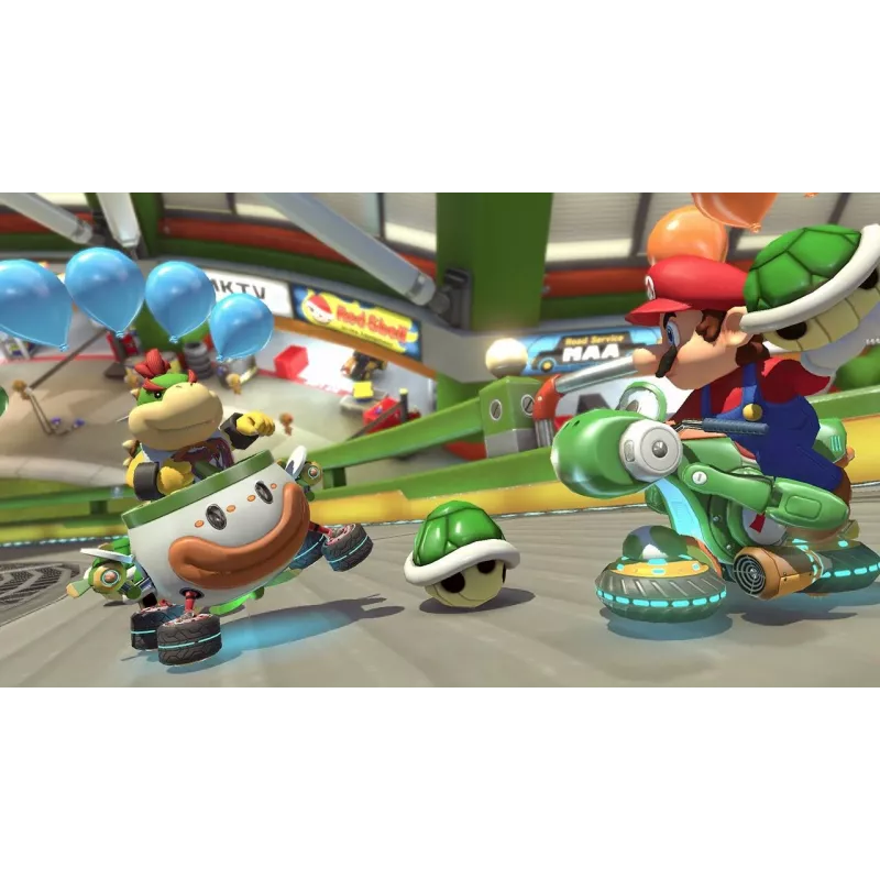 Nintendo Mario Kart 8 Deluxe Standarta (Vācu, Angļu, Franču, Itāļu, Japāņu, Holandiešu, Portugāļu, Krievu) Nintendo Switch