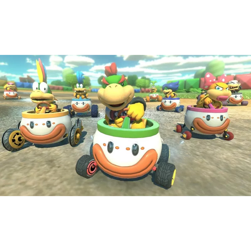 Nintendo Mario Kart 8 Deluxe Standarta (Vācu, Angļu, Franču, Itāļu, Japāņu, Holandiešu, Portugāļu, Krievu) Nintendo Switch