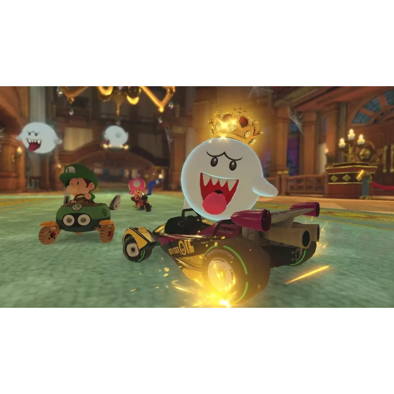 Nintendo Mario Kart 8 Deluxe Standarta (Vācu, Angļu, Franču, Itāļu, Japāņu, Holandiešu, Portugāļu, Krievu) Nintendo Switch