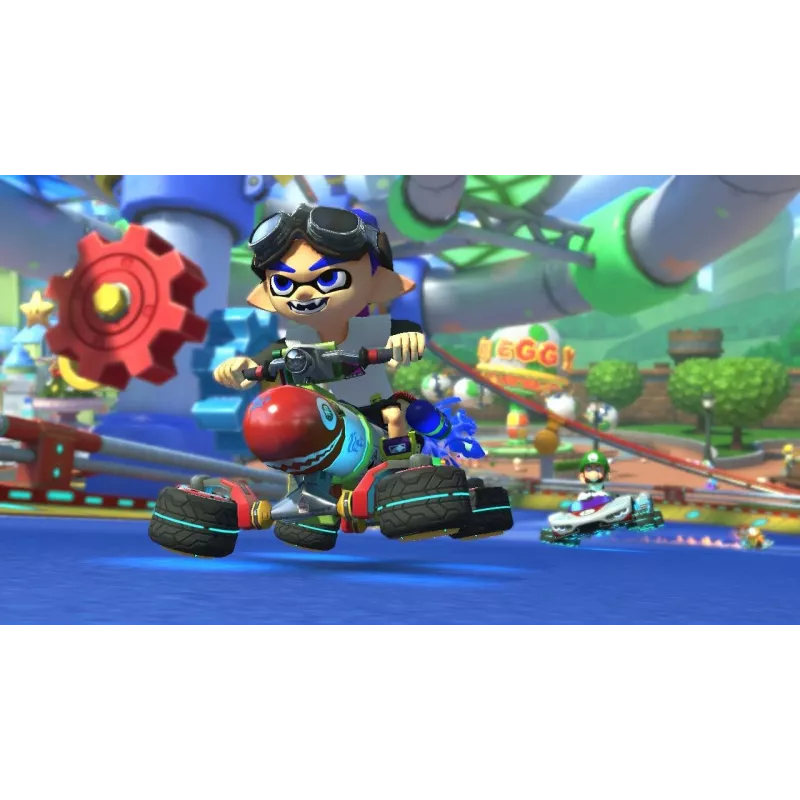 Nintendo Mario Kart 8 Deluxe Standarta (Vācu, Angļu, Franču, Itāļu, Japāņu, Holandiešu, Portugāļu, Krievu) Nintendo Switch