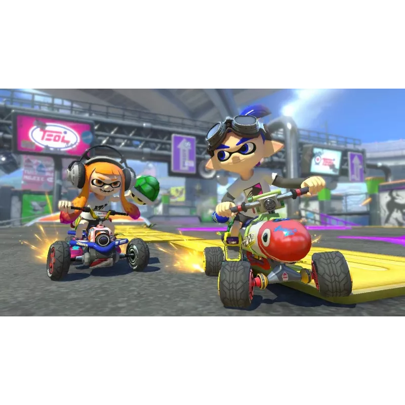 Nintendo Mario Kart 8 Deluxe Standarta (Vācu, Angļu, Franču, Itāļu, Japāņu, Holandiešu, Portugāļu, Krievu) Nintendo Switch
