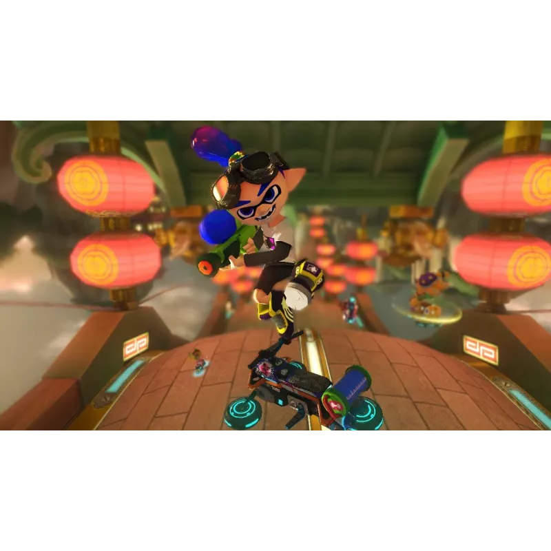 Nintendo Mario Kart 8 Deluxe Standarta (Vācu, Angļu, Franču, Itāļu, Japāņu, Holandiešu, Portugāļu, Krievu) Nintendo Switch