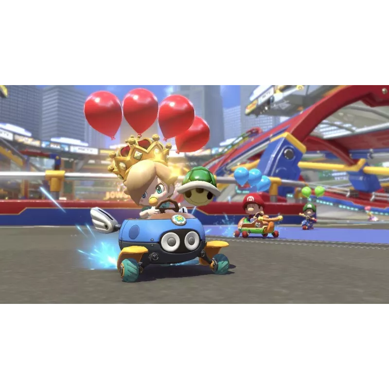 Nintendo Mario Kart 8 Deluxe Standarta (Vācu, Angļu, Franču, Itāļu, Japāņu, Holandiešu, Portugāļu, Krievu) Nintendo Switch