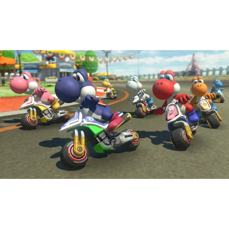 Nintendo Mario Kart 8 Deluxe Standarta (Vācu, Angļu, Franču, Itāļu, Japāņu, Holandiešu, Portugāļu, Krievu) Nintendo Switch
