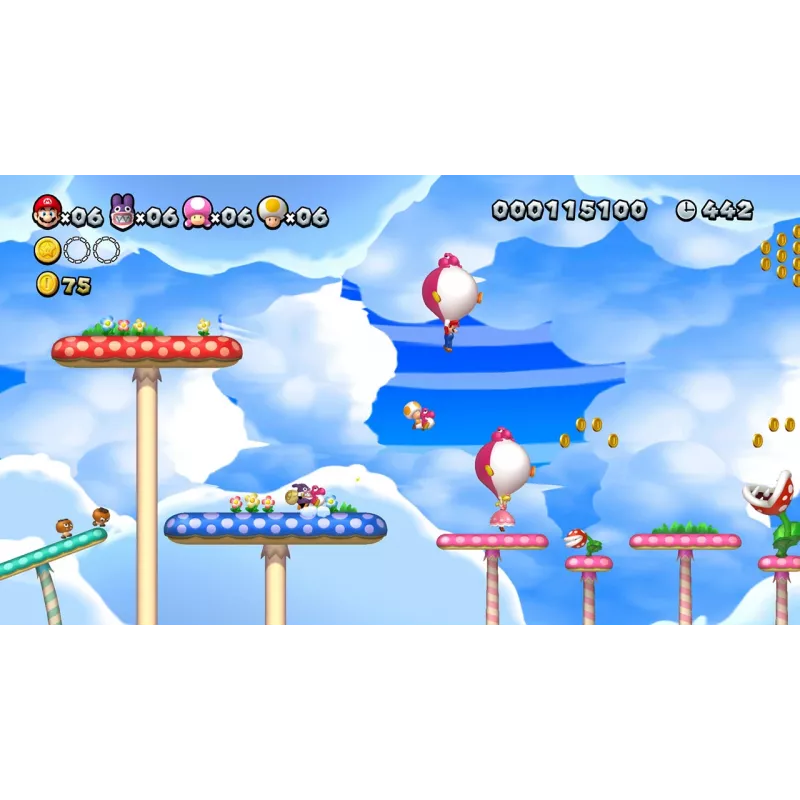 Nintendo New Super Mario Bros. U Deluxe, Switch, vācu, angļu valoda