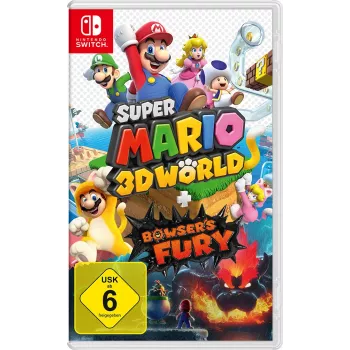 Nintendo Super Mario 3D World + Bowser's Fury Standard+DLC Vācu Nintendo Switch
