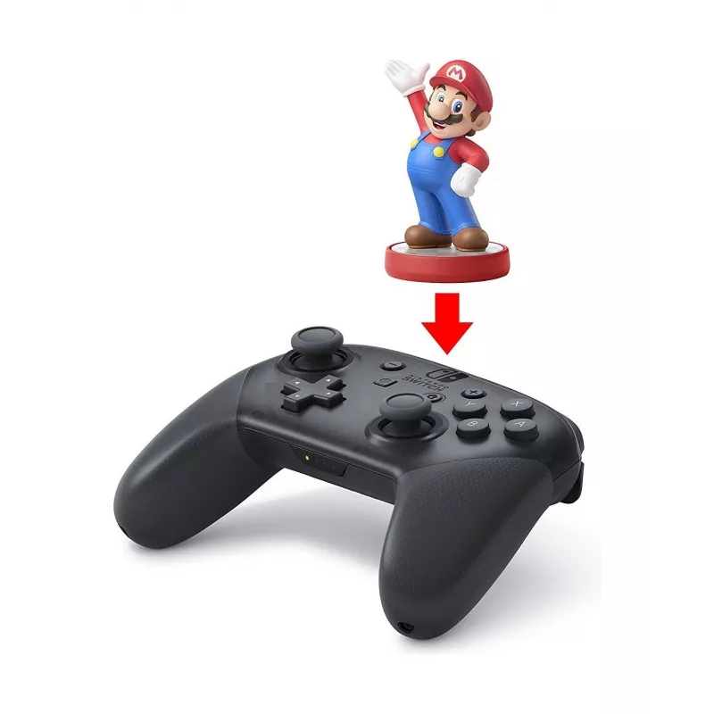 Nintendo Switch Pro Controller melns Bluetooth spēļu kontrolieris Nintendo Switch, PC