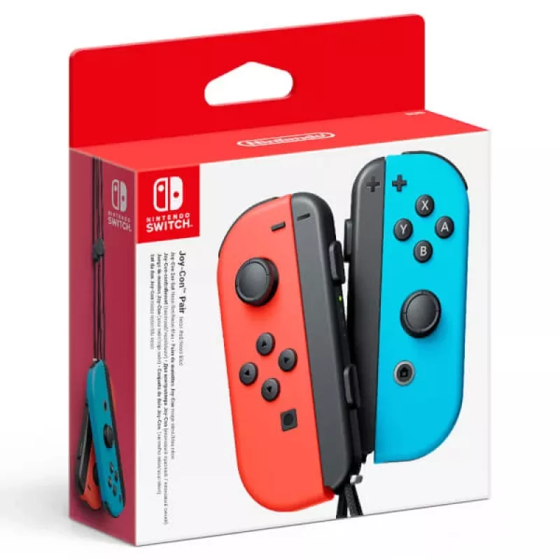 Nintendo Joy-Con Blue, Red Bluetooth spēļu kontrolieris Analogs / Digitāls Nintendo Switch