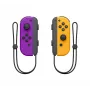 Spēļu kontrolieris NINTENDO Joy-Con bezvadu Bluetooth Nintendo Switch — Melns/Oransžs/Violets, analogais/digitālais, D-pad