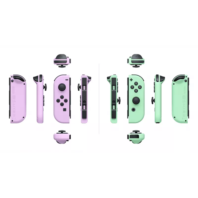 Nintendo 10011584 spēļu kontrolieris Zaļš, Violetas Bluetooth Gamepad Analogue / Digital Nintendo Switch, Nintendo Switch OLED