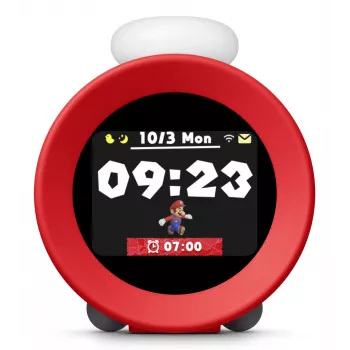 Nintendo 10013963 digitālais modinātājpulkstenis sarkans