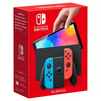 Nintendo Switch OLED (zils/sarkans)