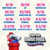 Nintendo Super Mario Bros. Wonder Standarta izdevums (vācu, holandiešu, angļu, spāņu, franču, itāliešu, japāņu, korejiešu, portugāļu, krievu) Nintendo Switch