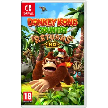Nintendo Donkey Kong Country Returns HD — Nintendo Switch, standarta izdevums, daudzspēlētāju režīms