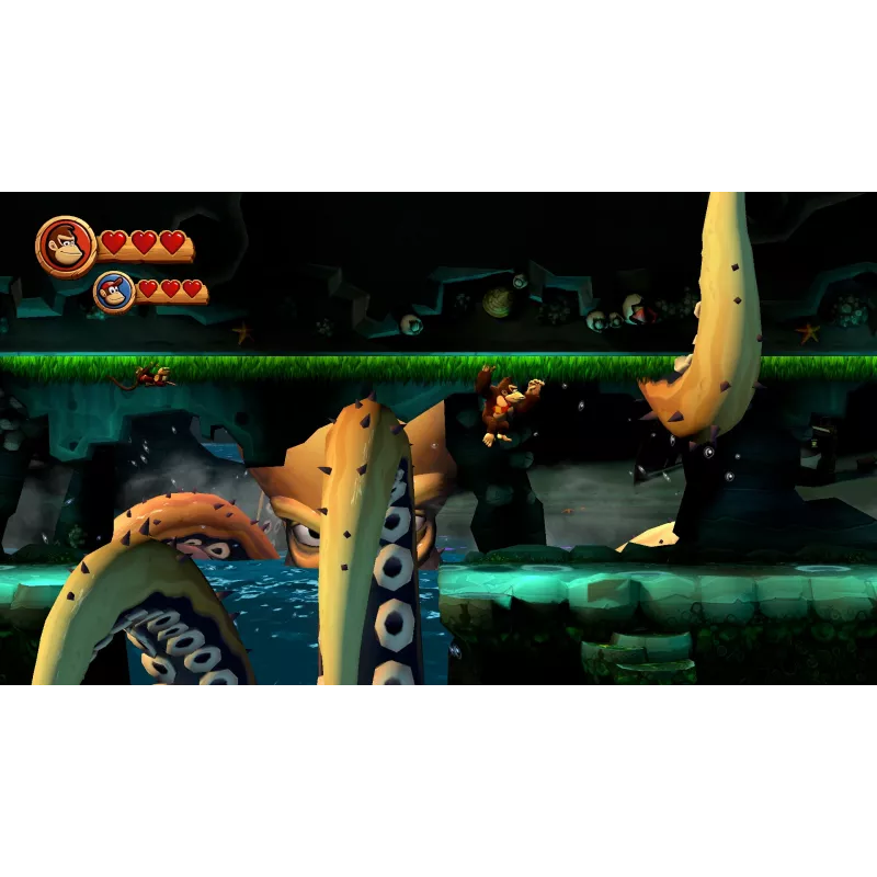Nintendo Donkey Kong Country Returns HD — Nintendo Switch, standarta izdevums, daudzspēlētāju režīms