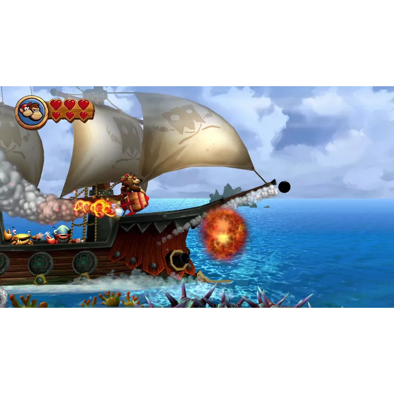 Nintendo Donkey Kong Country Returns HD — Nintendo Switch, standarta izdevums, daudzspēlētāju režīms