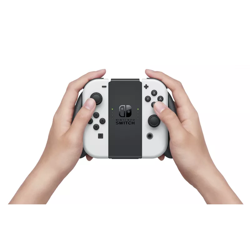 Nintendo Switch OLED pārnēsājama spēļu konsole 17,8 cm (7 collas) 64 GB Skārienekrāns Wi-Fi Melns, Balts